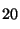 $_{\textrm{20}}$